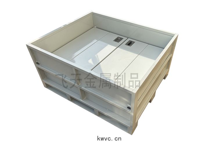 雙層(céng)鋼(gāng)製料箱